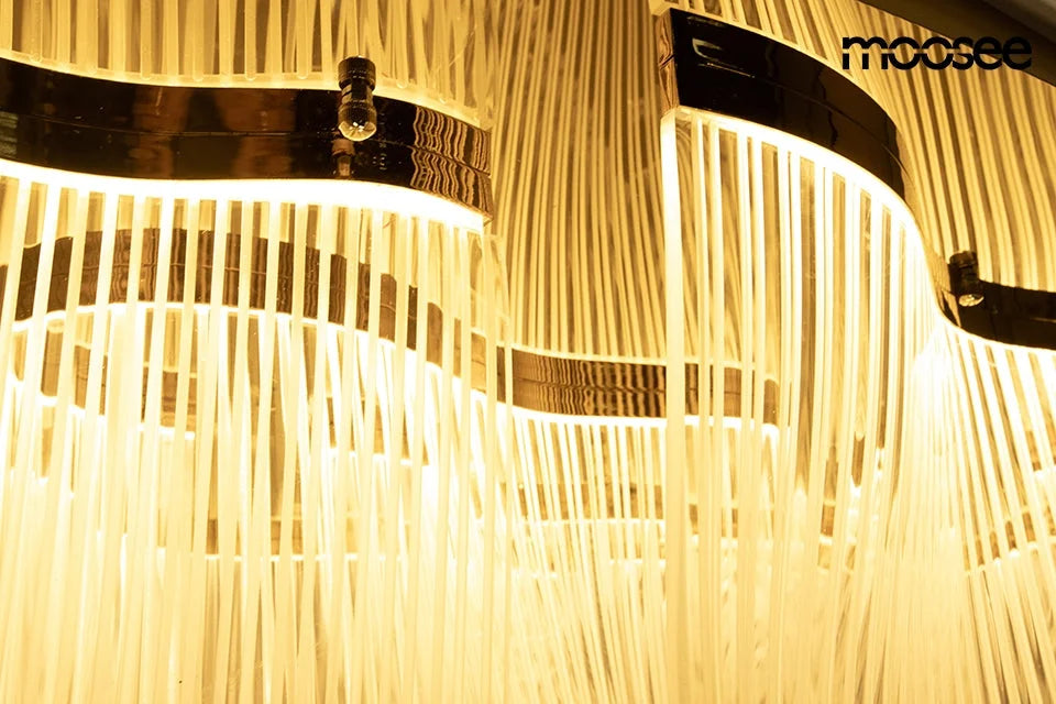 MOOSEE lampa sufitowa / plafon FIREFLY 180 złota