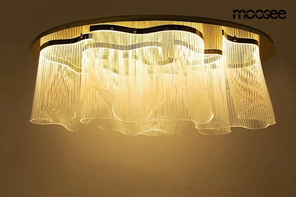 MOOSEE lampa sufitowa / plafon FIREFLY 180 złota