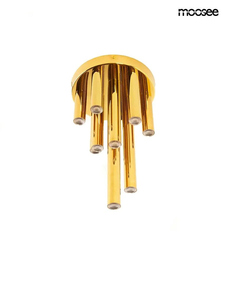 MOOSEE lampa sufitowa / plafon ORGANO 20 złota