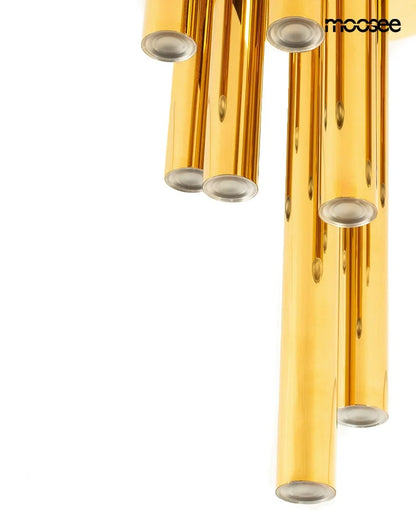 MOOSEE lampa sufitowa / plafon ORGANO 20 złota