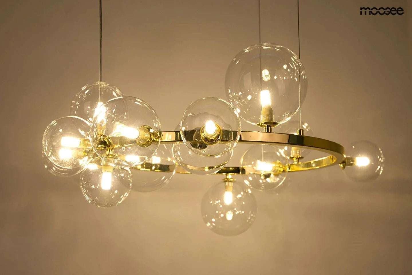 MOOSEE hängande lampa ALURE 85 guld