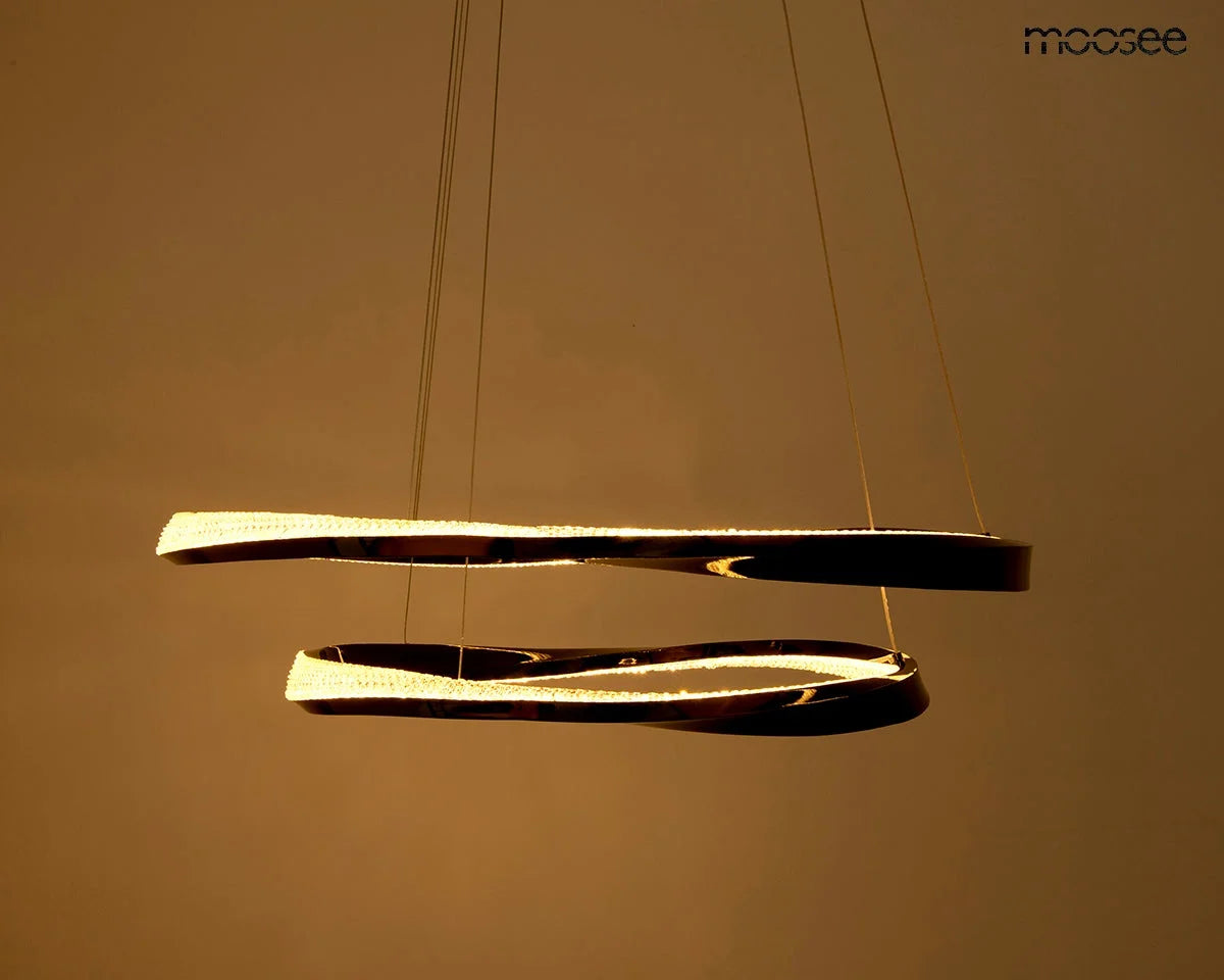 MOOSEE lampa wisząca ANILLO 2 czarna