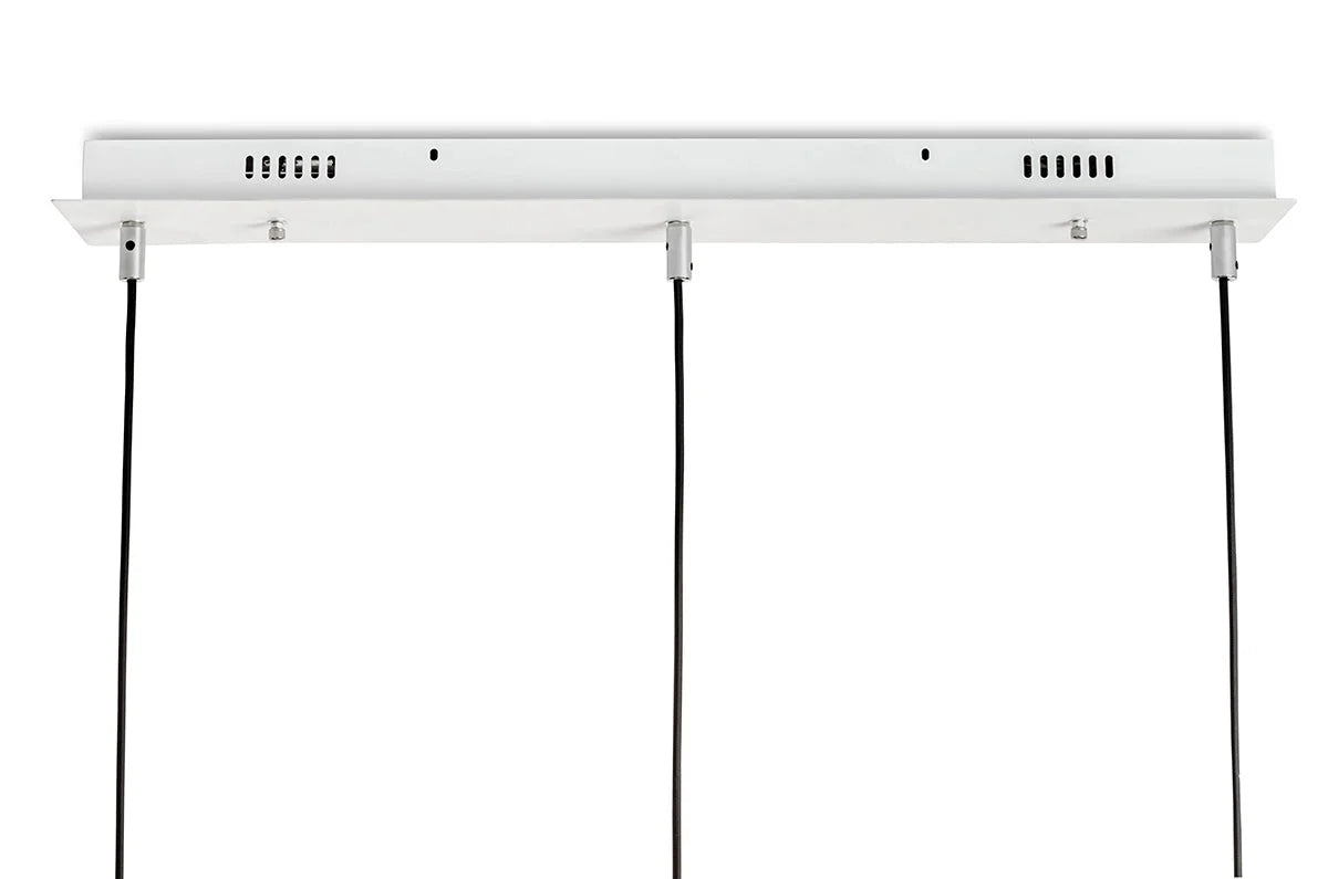 MOOSEE hängande lampa CAPRI LINE 3 guld - 180 LED, aluminium, glas
