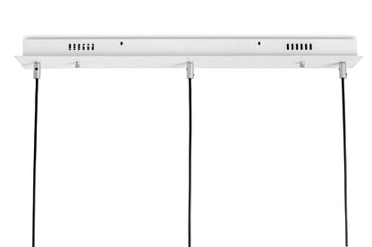 MOOSEE hängande lampa CAPRI LINE 3 guld - 180 LED, aluminium, glas
