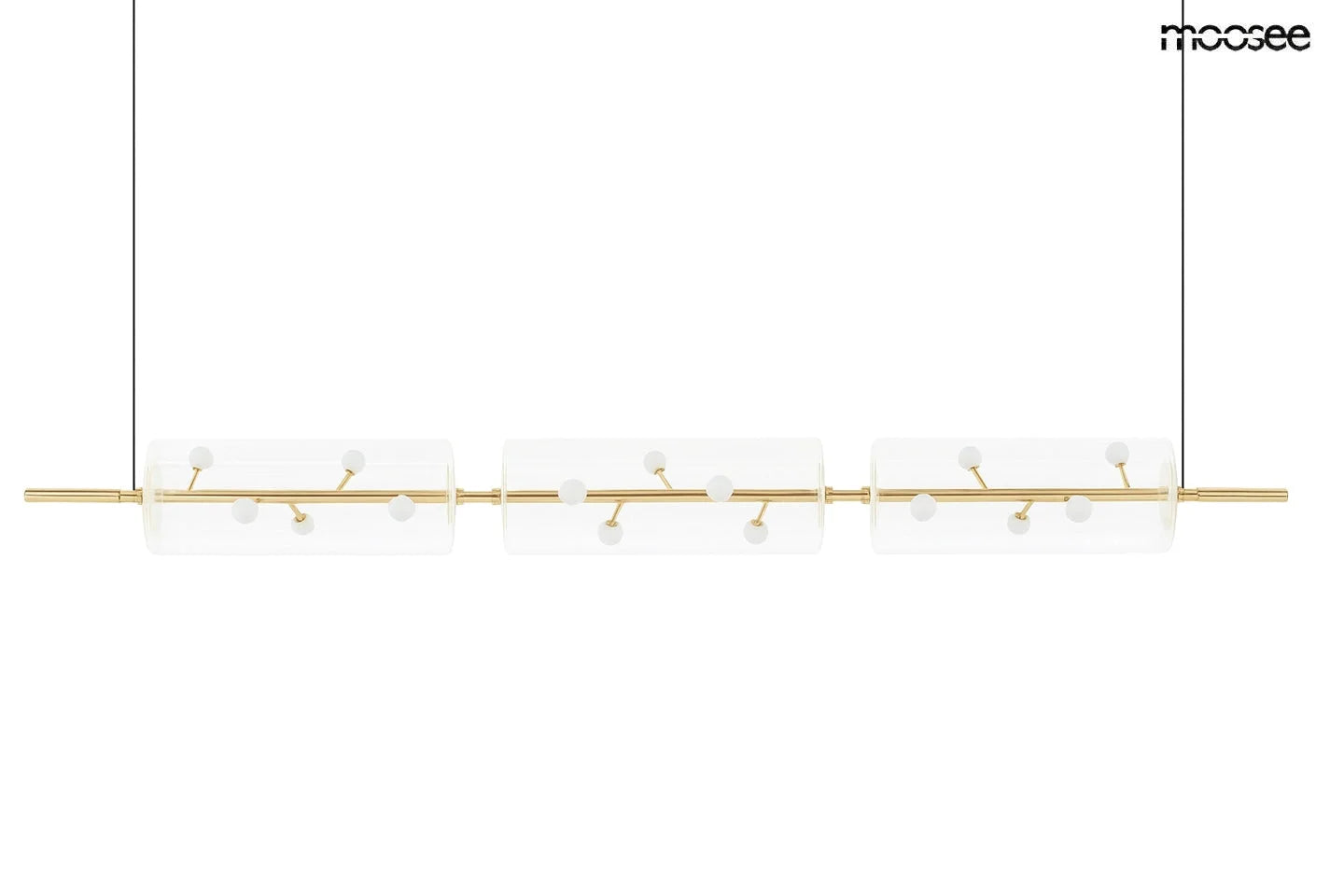 MOOSEE lampa wisząca CLARA złota