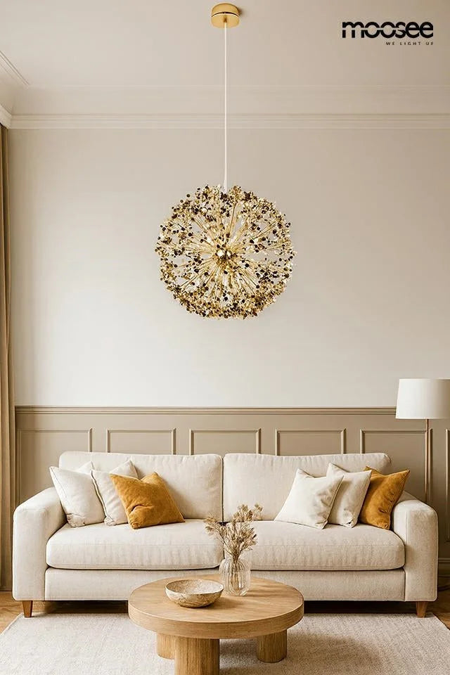 MOOSEE lampa wisząca MONETE 50 złota