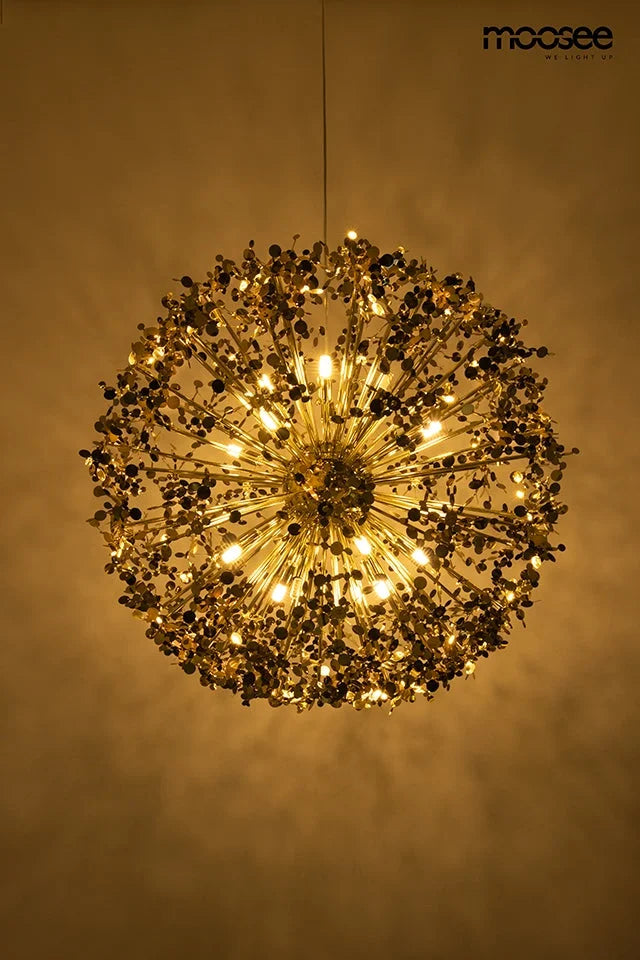 MOOSEE lampa wisząca MONETE 50 złota