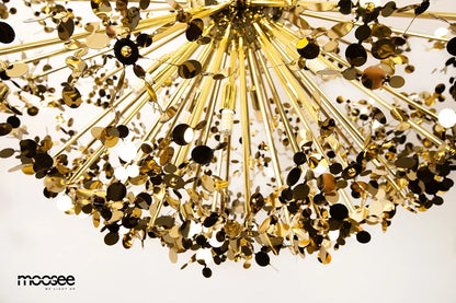 MOOSEE lampa wisząca MONETE 50 złota