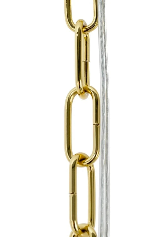 MOOSEE hängande lampa MURANO L guld