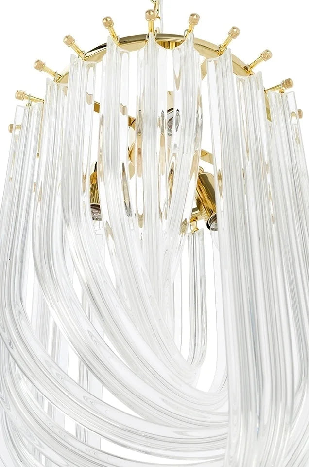 MOOSEE hängande lampa MURANO L guld