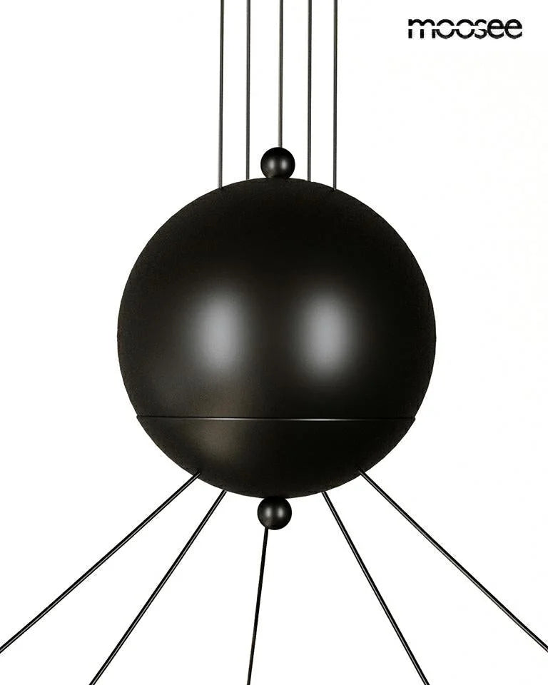 MOOSEE hänglampa OCTO 5 svart