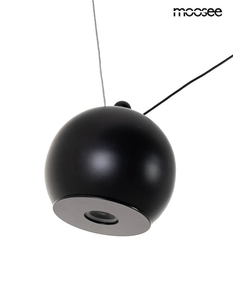 MOOSEE hänglampa OCTO 5 svart