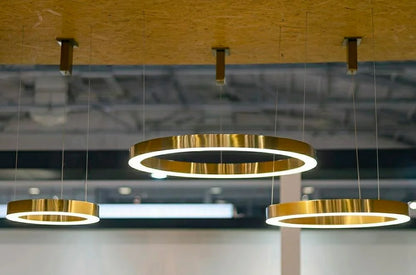 MOOSEE hängande lampa RING 40 guld