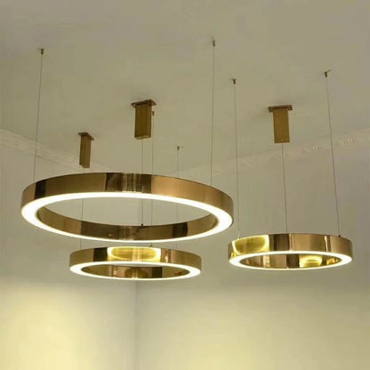 MOOSEE hängande lampa RING 80 guld