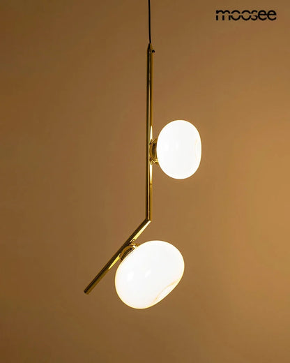MOOSEE hängande lampa RUGIA guld