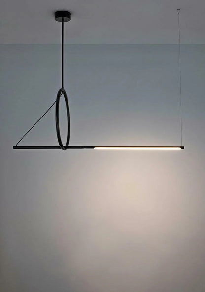 MOOSEE hängande lampa STICK svart