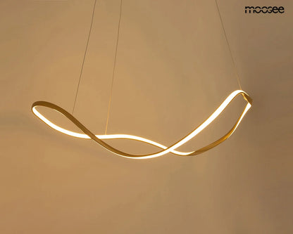 MOOSEE lampa wisząca WAVES 60 złota