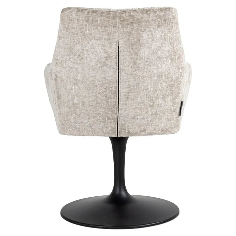RICHMOND snurrstol MARLON lys beige