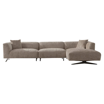 Soffa Hoxton 3-sits Höger Beige