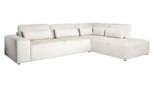 Soffa Lund 3-sits Vänster Divan Cream