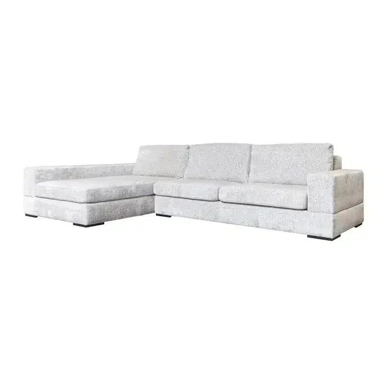 Soffa Pasha 3-sits Vänster Ljusgrå