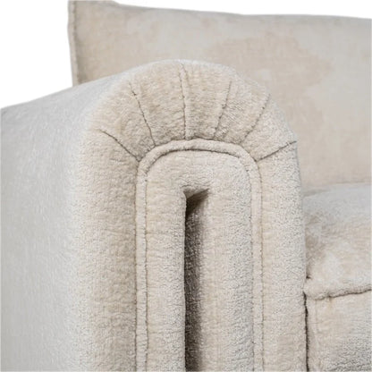 Soffa Sandro vit chenille