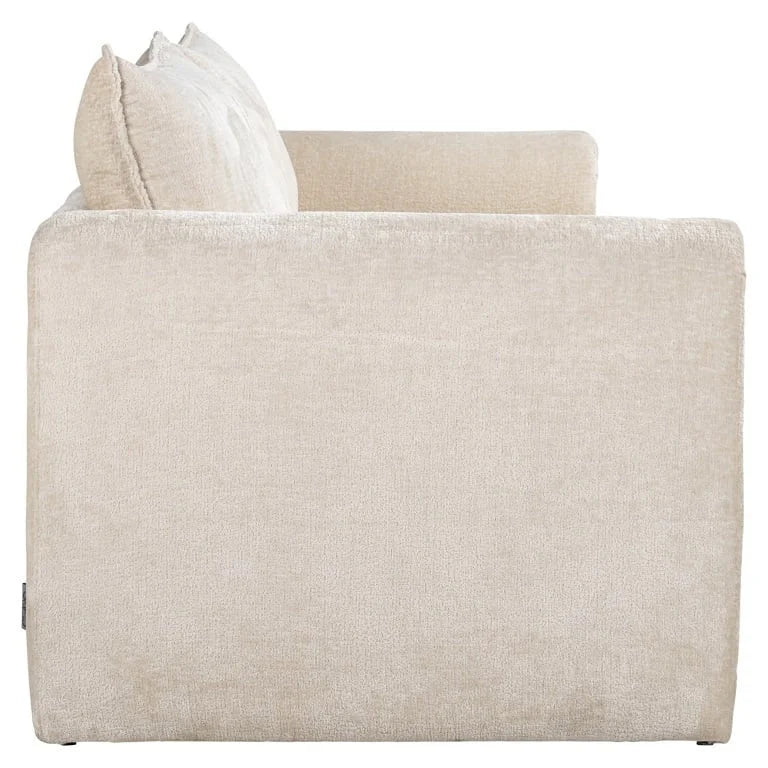 Soffa Sandro vit chenille