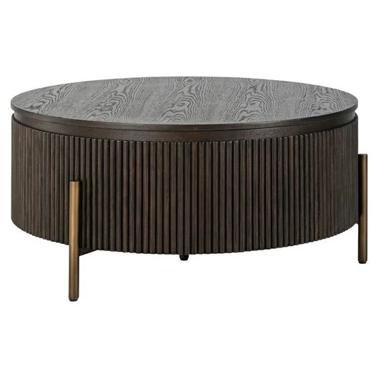 Soffbord Luxor 95Ø (Brown)