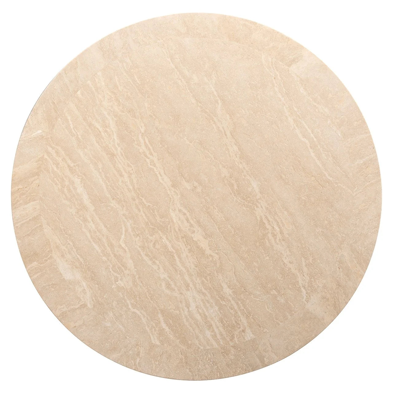 Soffbord round Biltmore Travertin (Beige)