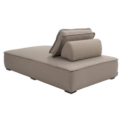 Solsäng utomhus Jondal taupe