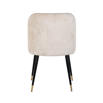 Stol Alicia vit chenille