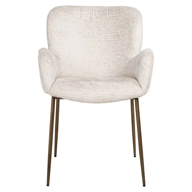 RICHMOND stol AMBER lys beige - flammebeskyttelse