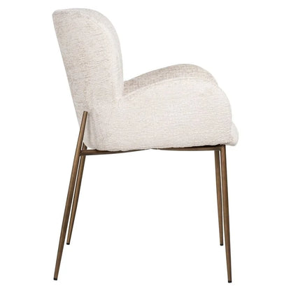 RICHMOND stol AMBER lys beige - flammebeskyttelse