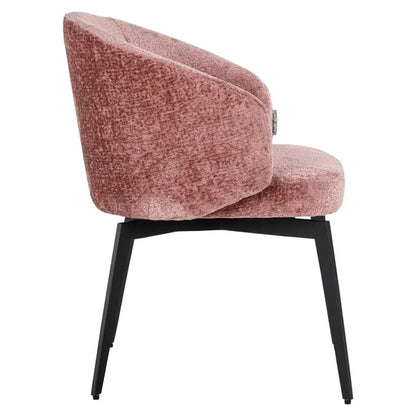 RICHMOND stol AMPHARA rosa - flammebeskyttelsesmiddel