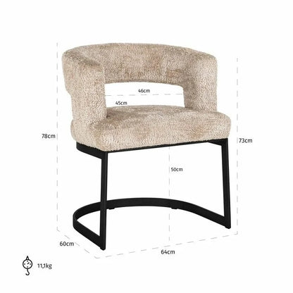 Stol Ellis beige