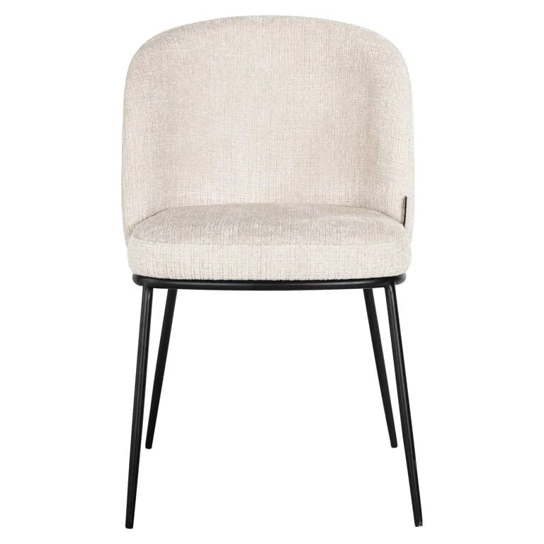 RICHMOND stol ELVI beige - flammebeskyttelse