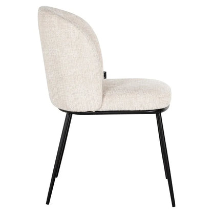 RICHMOND stol ELVI beige - flammebeskyttelse