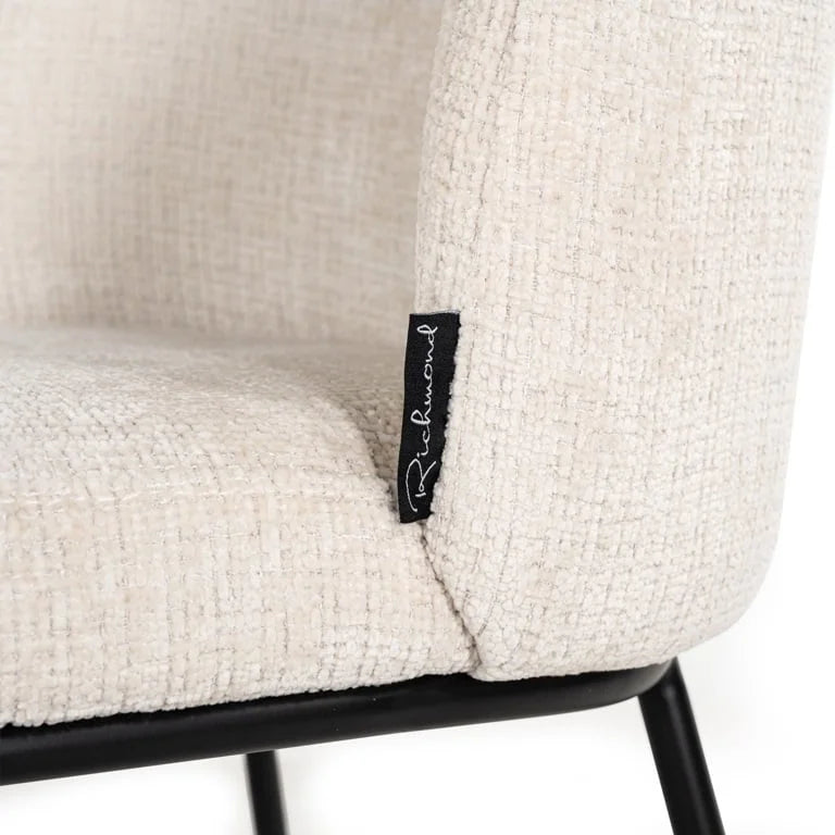 RICHMOND stol ELVI beige - flammebeskyttelse