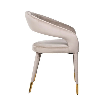 RICHMOND stol GIA beige - flammebeskyttelse