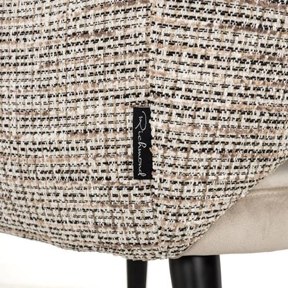 Armlænestol Giovanna trendy natur/kvarts khaki flammehæmmende (Be Trendy 01 Natur)