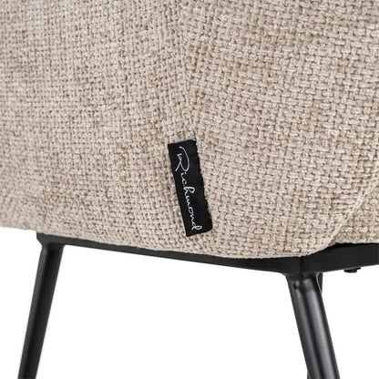RICHMOND stol JENTHE beige - flammebeskyttelse