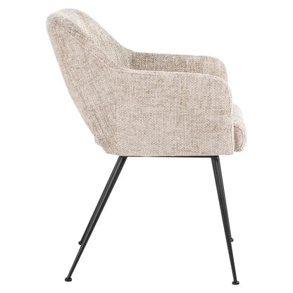 RICHMOND stol JENTHE beige - flammebeskyttelse