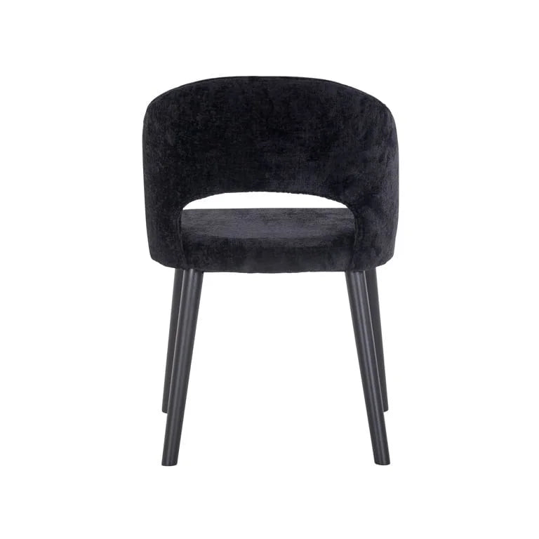 Stol Savoy Svart Chenille