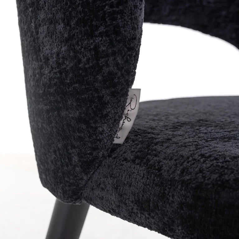 Stol Savoy Svart Chenille