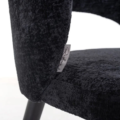 Stol Savoy Svart Chenille