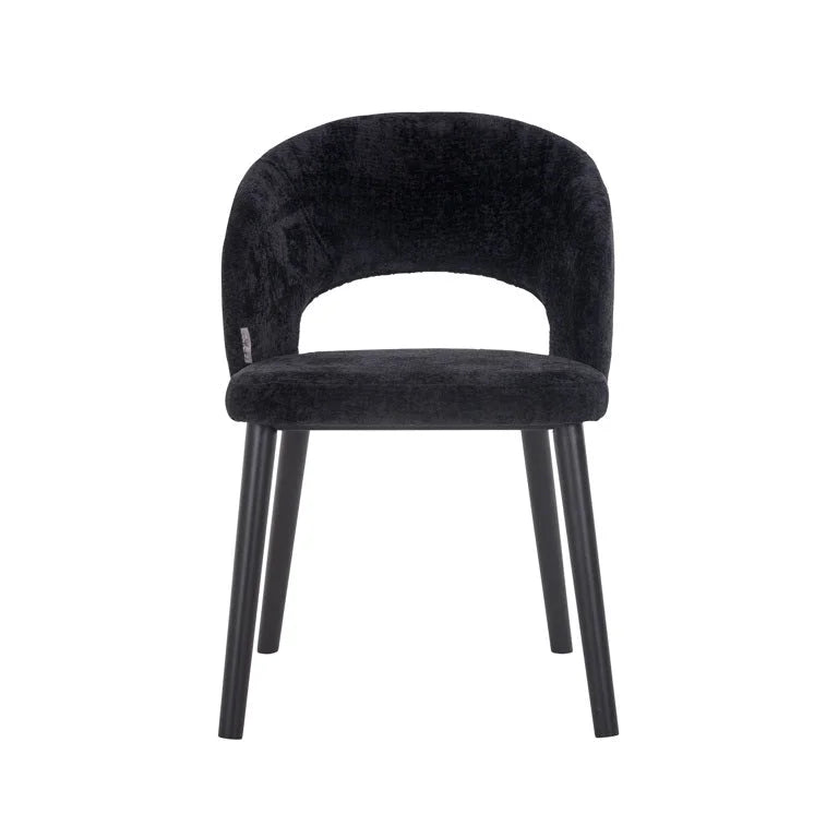 Stol Savoy Svart Chenille