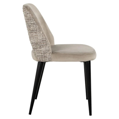 RICHMOND stol TABITHA beige - flammebeskyttelse