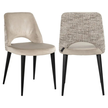 RICHMOND stol TABITHA beige - flammebeskyttelse