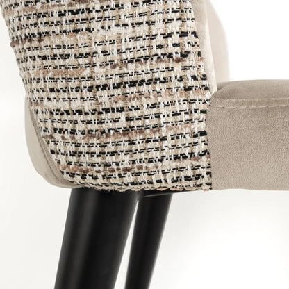RICHMOND stol TABITHA beige - flammebeskyttelse
