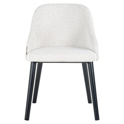 Stol Twiggy vit bouclé